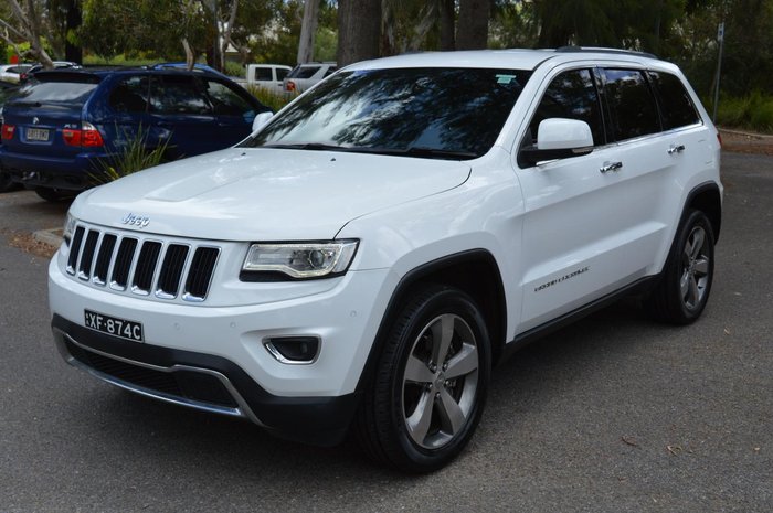 2015 Jeep Grand Cherokee Limited WK MY15 4X4 Dual Range Bright White