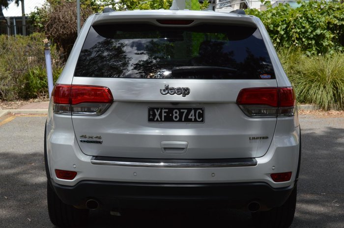 2015 Jeep Grand Cherokee Limited WK MY15 4X4 Dual Range Bright White