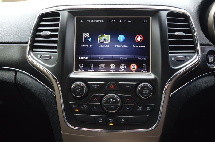 2015 Jeep Grand Cherokee Limited WK MY15 4X4 Dual Range Bright White