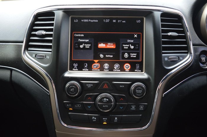 2015 Jeep Grand Cherokee Limited WK MY15 4X4 Dual Range Bright White