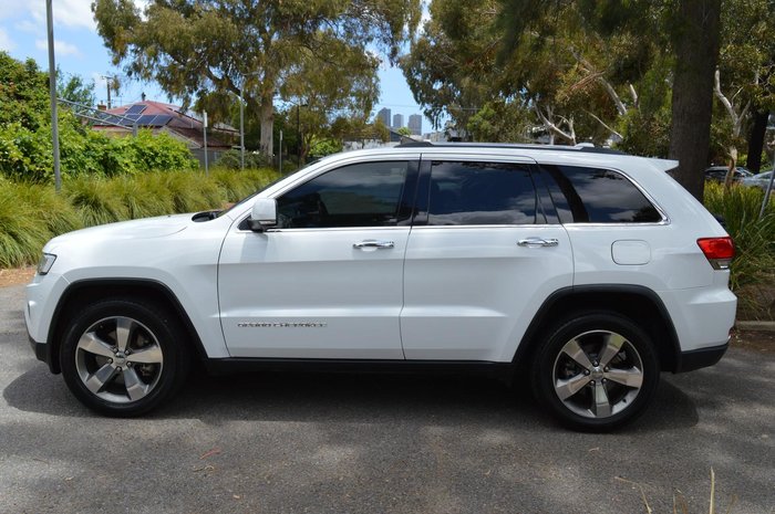 2015 Jeep Grand Cherokee Limited WK MY15 4X4 Dual Range Bright White