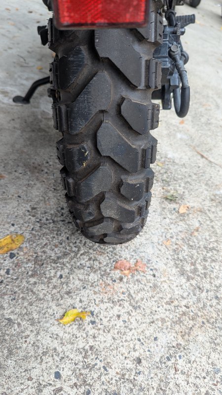 2017 Kawasaki KLR650 (KL650) Red