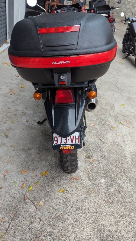 2017 Kawasaki KLR650 (KL650) Red