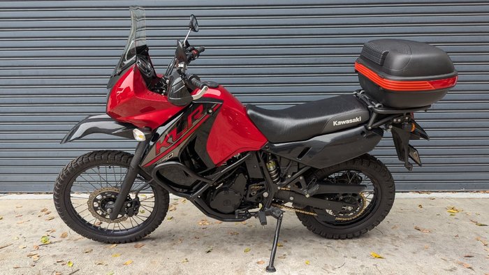 2017 Kawasaki KLR650 (KL650) Red