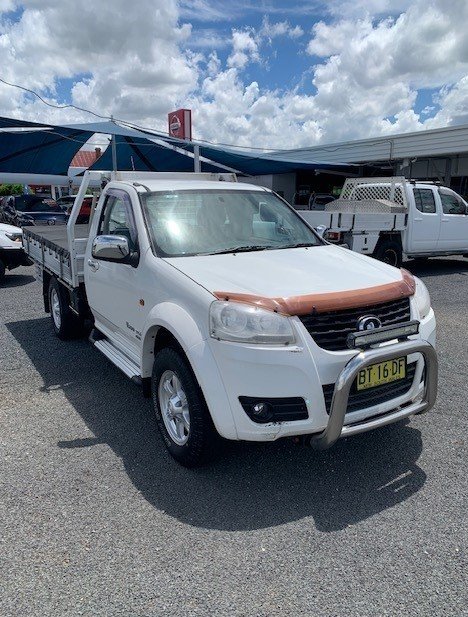 2013 Great Wall V200 K2 MY13 4X4 White