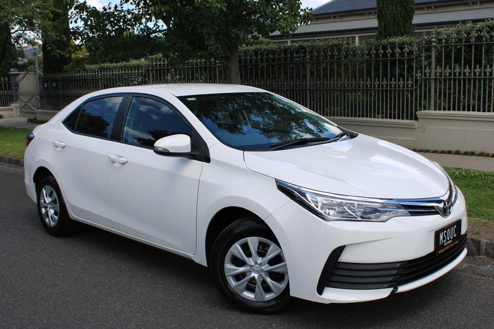 2019 Toyota Corolla Ascent ZRE172R Glacier White