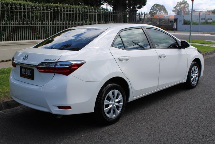 2019 Toyota Corolla Ascent ZRE172R Glacier White