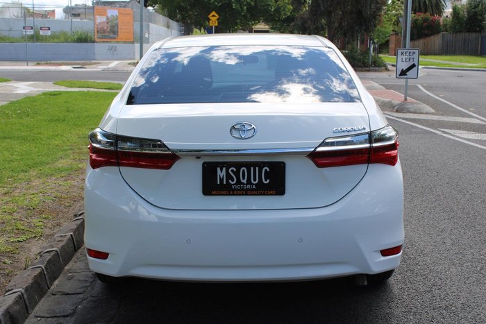 2019 Toyota Corolla Ascent ZRE172R Glacier White