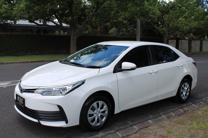 2019 Toyota Corolla Ascent ZRE172R Glacier White