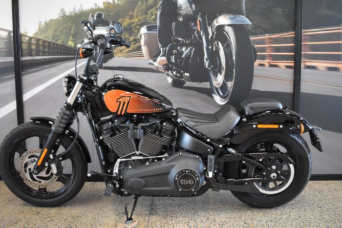 2022 Harley-davidson FXBBS STREET BOB (114) VIVID BLACK
