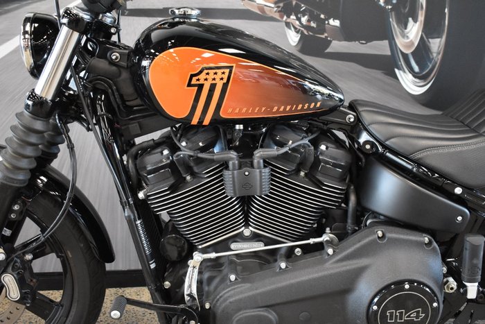 2022 Harley-davidson FXBBS STREET BOB (114) VIVID BLACK