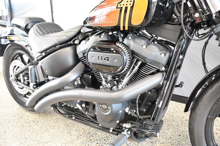 2022 Harley-davidson FXBBS STREET BOB (114) VIVID BLACK