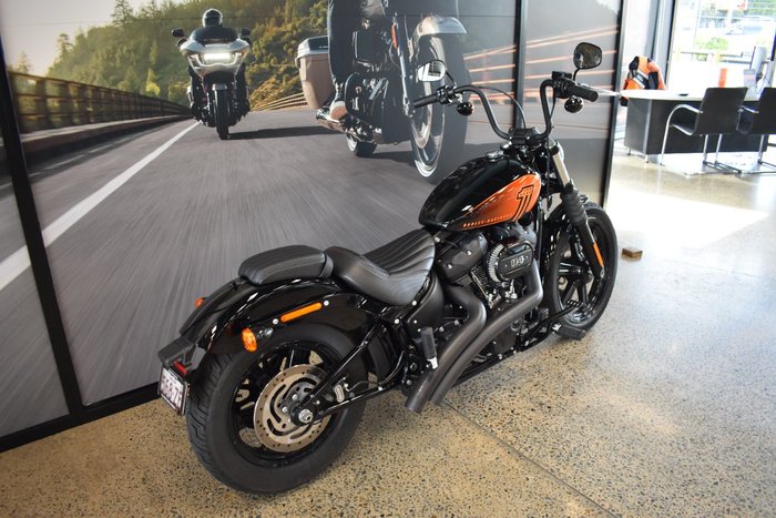 2022 Harley-davidson FXBBS STREET BOB (114) VIVID BLACK