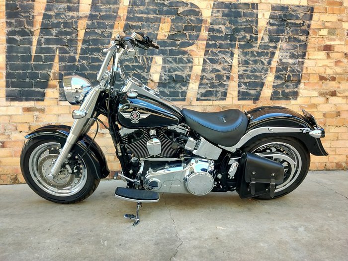 2011 HARLEY-DAVIDSON FAT BOY 103 (FLSTF) ROAD BLACK