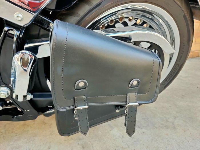 2011 HARLEY-DAVIDSON FAT BOY 103 (FLSTF) ROAD BLACK