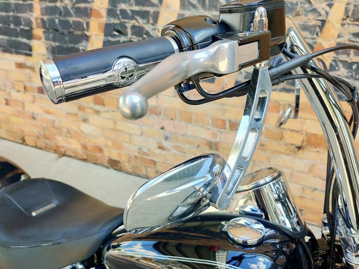 2011 HARLEY-DAVIDSON FAT BOY 103 (FLSTF) ROAD BLACK