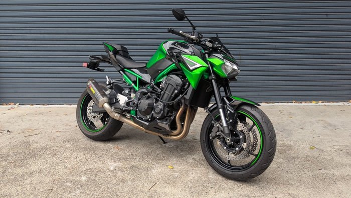 2021 Kawasaki Z900 (ZR900) Green