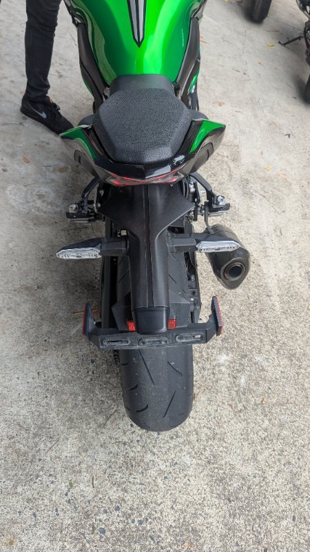 2021 Kawasaki Z900 (ZR900) Green