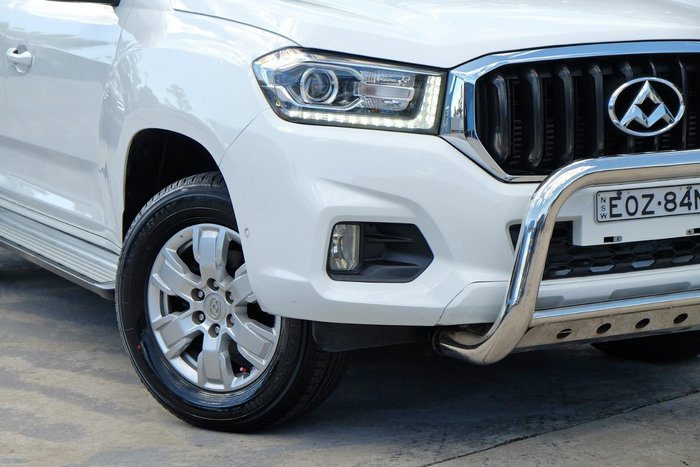 2021 LDV T60 PRO SK8C 4X4 Dual Range Blanc White