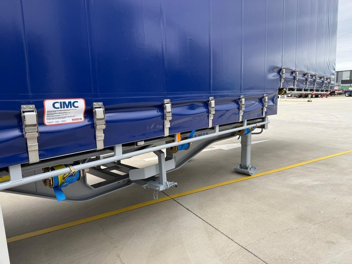 2026 CIMC 34 Pallet Drop Deck Mezz Curtainsider B Double