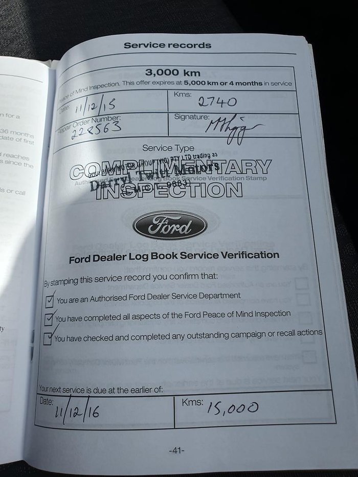 2015 Ford Focus Trend LW MKII MY14 Candy Red