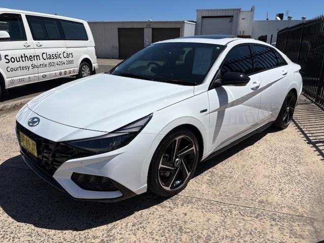 2021 Hyundai i30 N Line Premium CN7.V1 MY21 Polar White