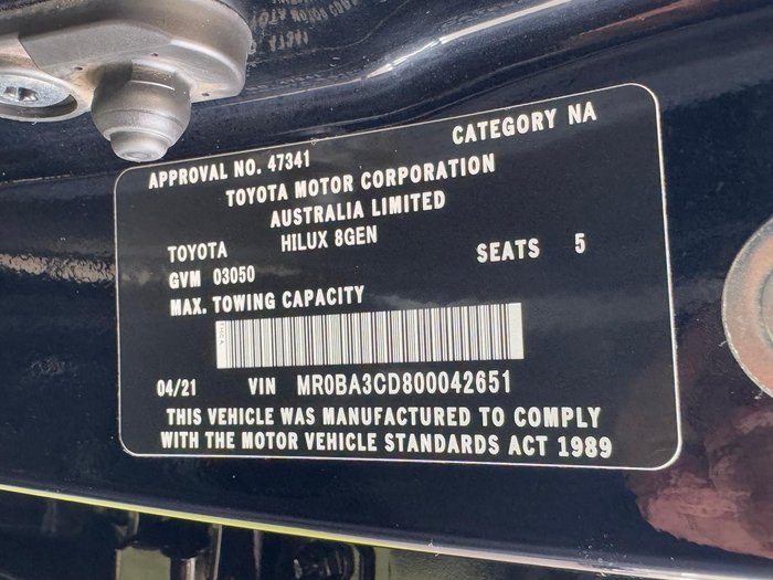 2021 Toyota Hilux SR5