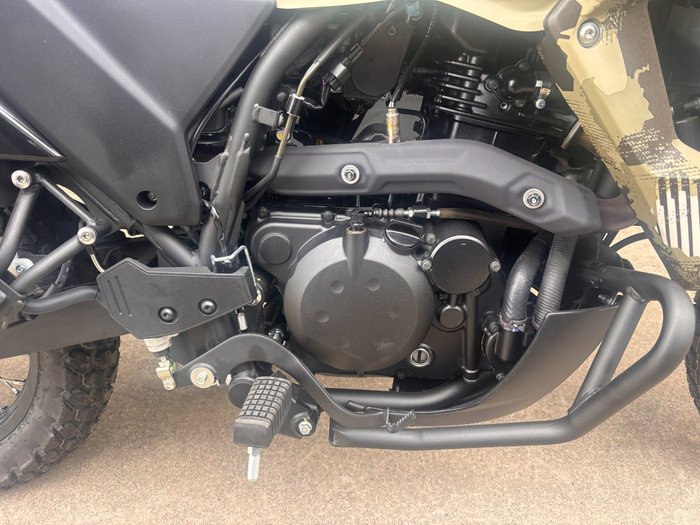 2025 Kawasaki KLR650 (KL650) ADVENTURE CYPHER CAMO GRAY