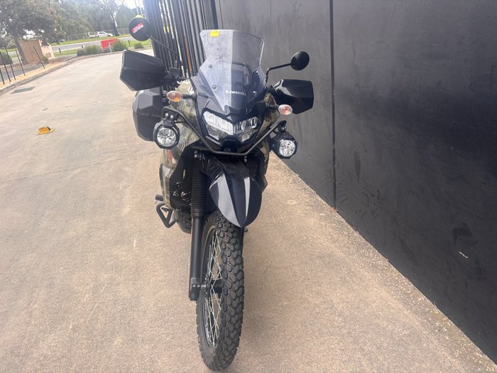 2025 Kawasaki KLR650 (KL650) ADVENTURE CYPHER CAMO GRAY