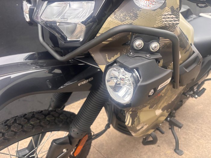 2025 Kawasaki KLR650 (KL650) ADVENTURE CYPHER CAMO GRAY