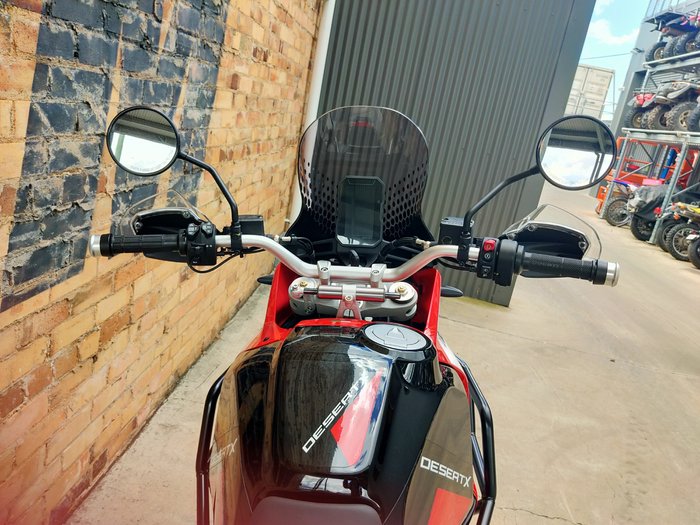 2025 DUCATI DESERT X DISCOVERY DUAL PURPOSE RED