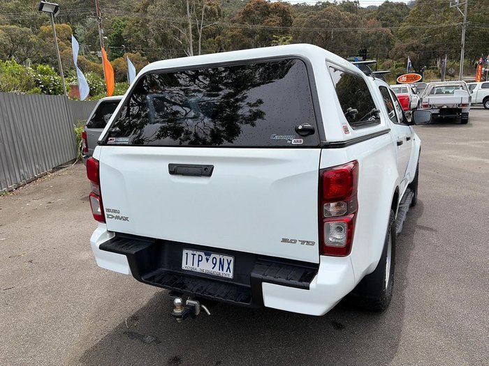 2021 Isuzu D-MAX SX High Ride MY21 4x2 Mineral White