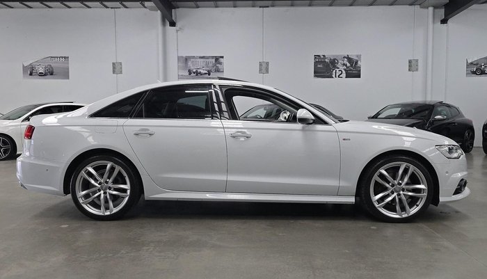 2015 Audi A6 S Line C7 MY16 Glacier White