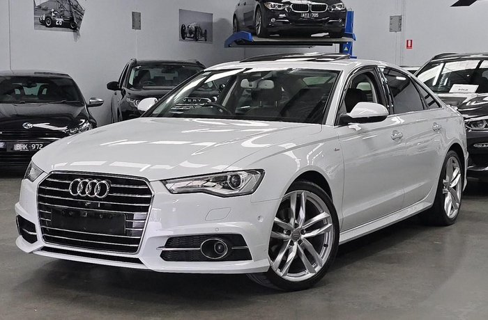2015 Audi A6 S Line C7 MY16 Glacier White