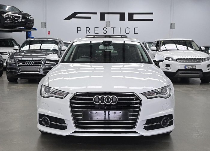 2015 Audi A6 S Line C7 MY16 Glacier White