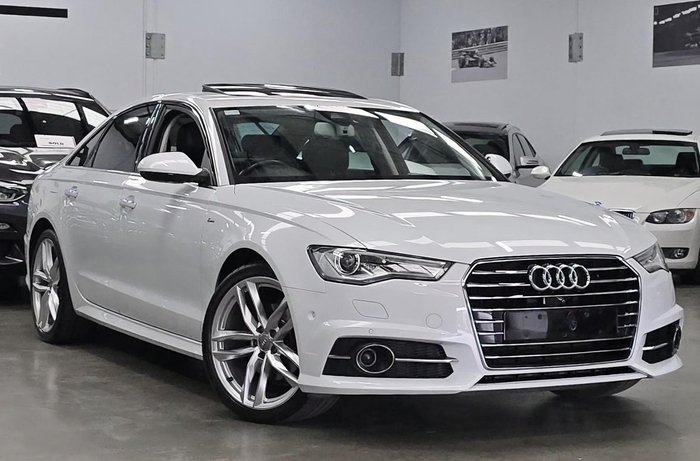 2015 Audi A6 S Line C7 MY16 Glacier White