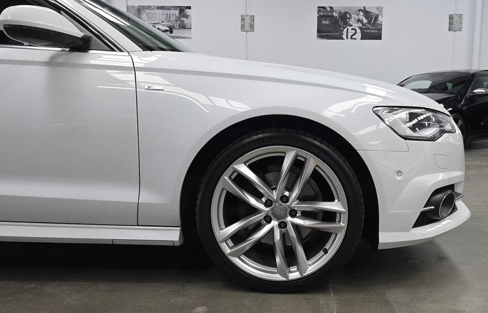 2015 Audi A6 S Line C7 MY16 Glacier White