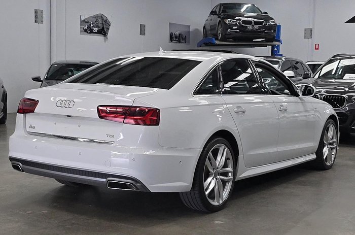 2015 Audi A6 S Line C7 MY16 Glacier White