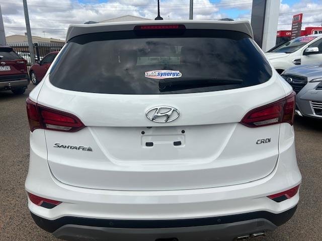 2017 Hyundai Santa Fe Elite DM3 Series II MY17 4X4 On Demand Pure White