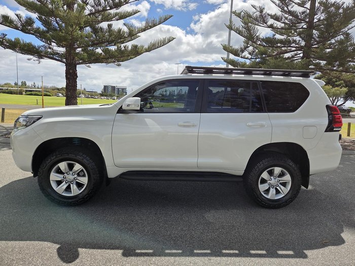 2020 Toyota Landcruiser Prado GXL GDJ150R 4X4 Dual Range White