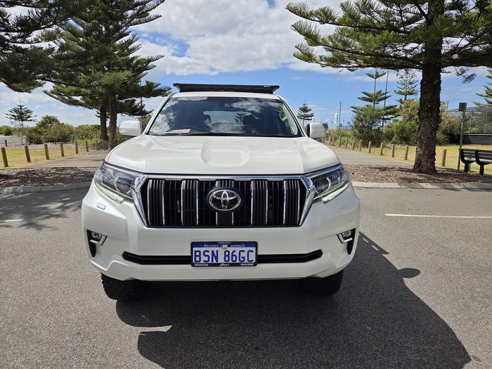 2020 Toyota Landcruiser Prado GXL GDJ150R 4X4 Dual Range White