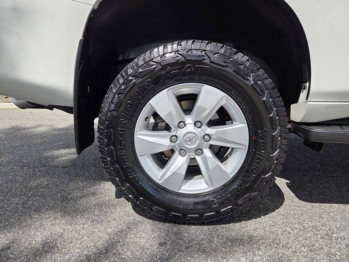 2020 Toyota Landcruiser Prado GXL GDJ150R 4X4 Dual Range White