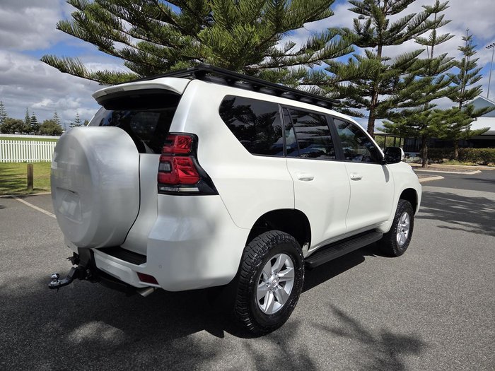 2020 Toyota Landcruiser Prado GXL GDJ150R 4X4 Dual Range White