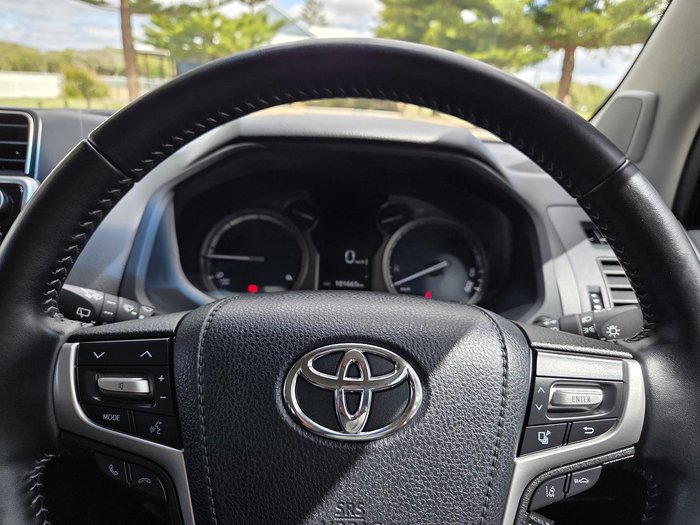 2020 Toyota Landcruiser Prado GXL GDJ150R 4X4 Dual Range White