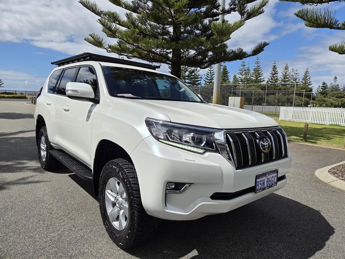 2020 Toyota Landcruiser Prado GXL GDJ150R 4X4 Dual Range White