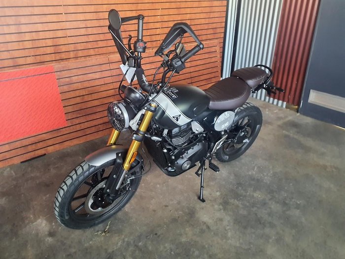 2025 Triumph Scrambler 400 X Scrambler White