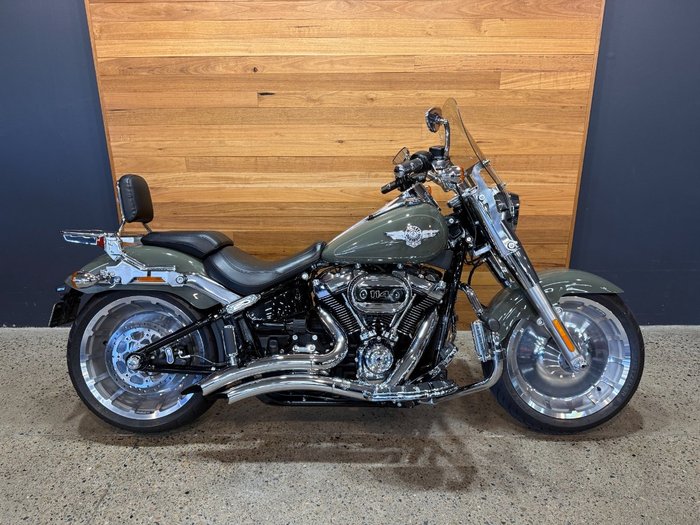2021 Harley-davidson FLFBS FAT BOY (114) Kinetic Green