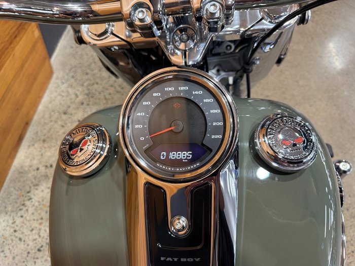 2021 Harley-davidson FLFBS FAT BOY (114) Kinetic Green