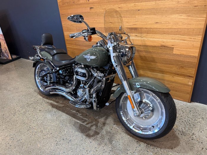2021 Harley-davidson FLFBS FAT BOY (114) Kinetic Green