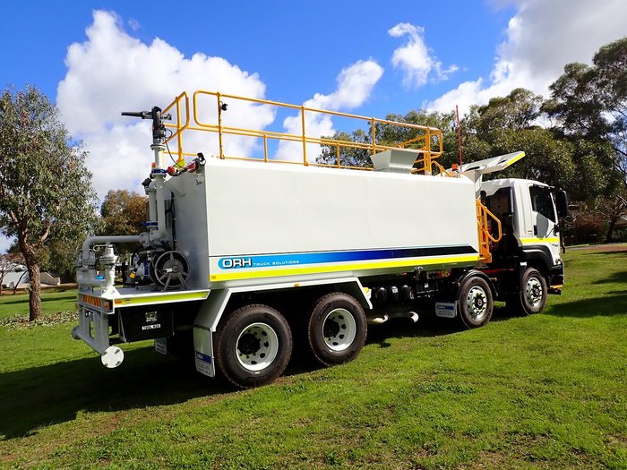 2025 Isuzu F Series FYH 300-350 White